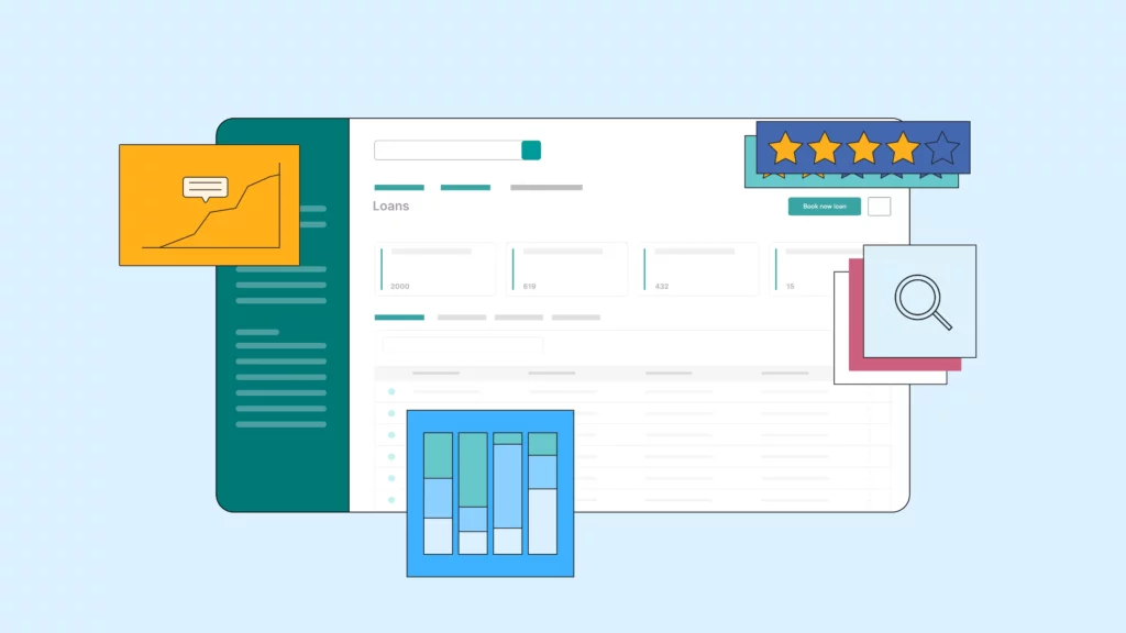 What is a loan management software?