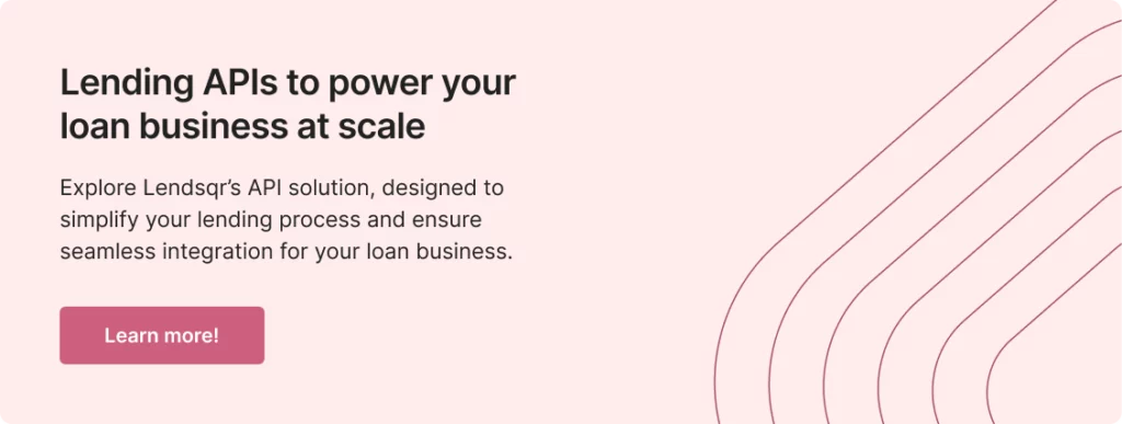 cta - Essential lending APIs every lender needs