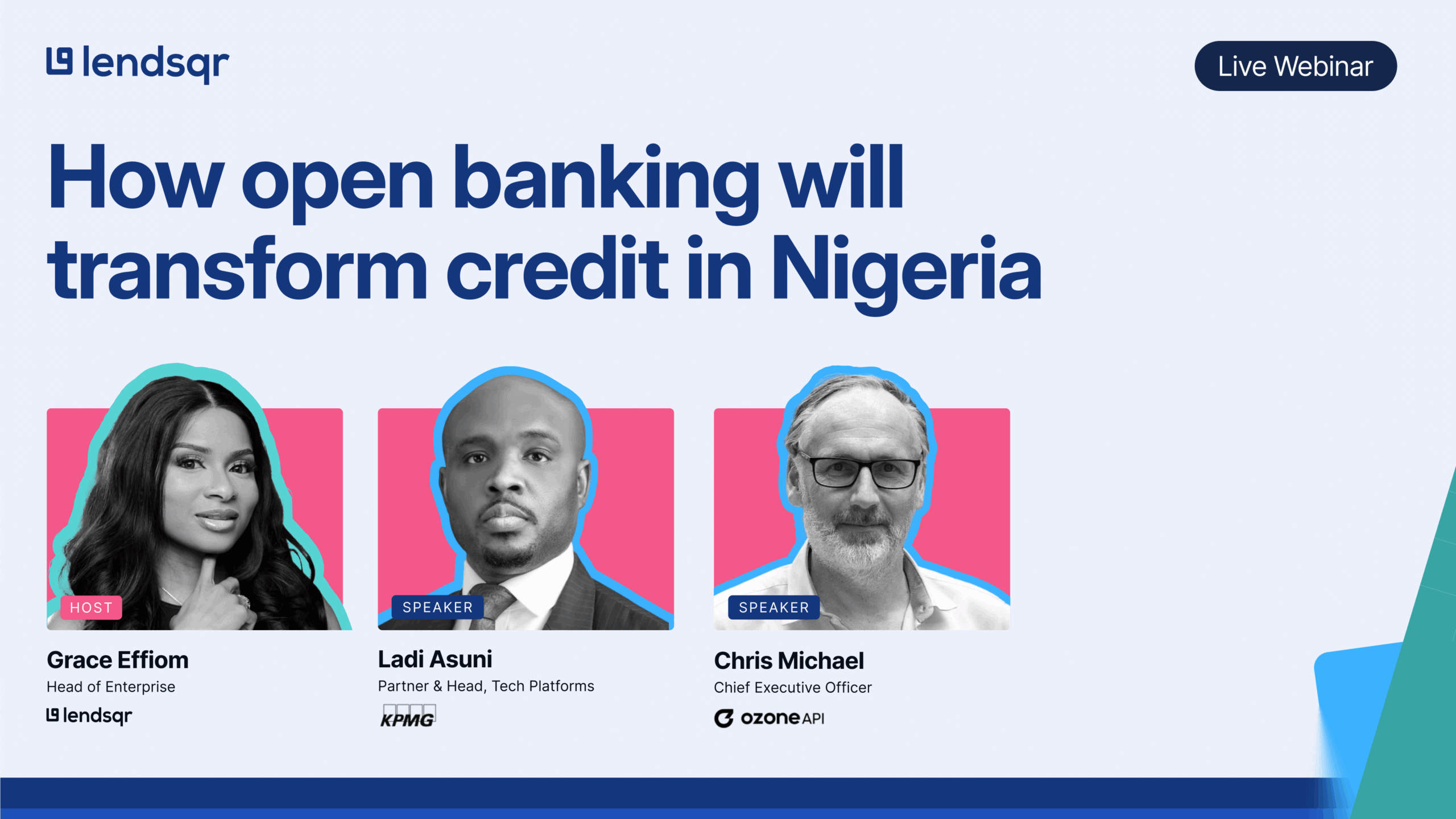 How Open Banking will transform Credit in Nigeria: Audience Q&A
