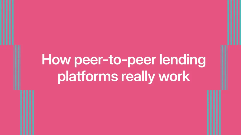 How peer-to-peer lending platforms really work