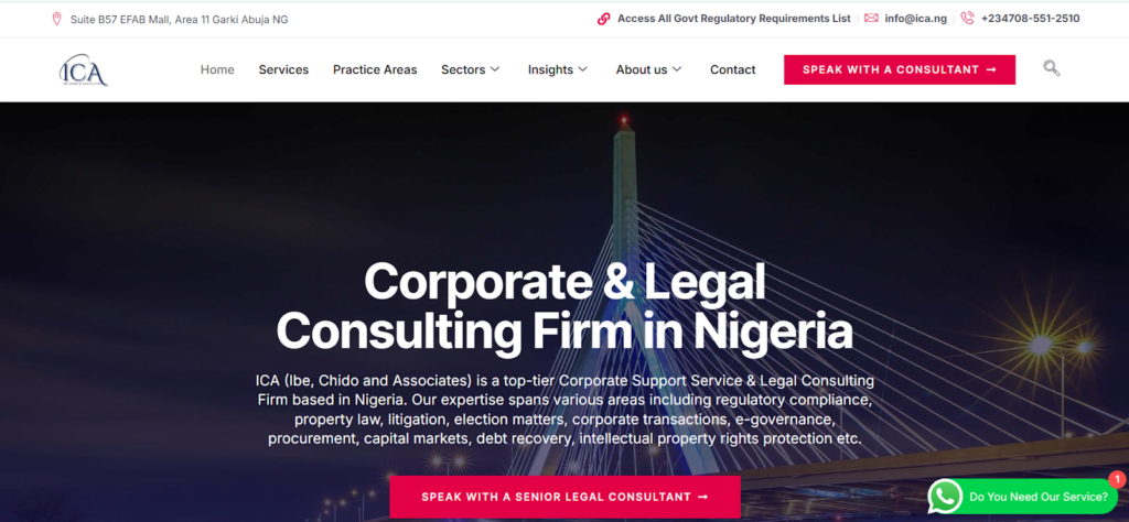 Ibe, Chido & Associates (ICA)