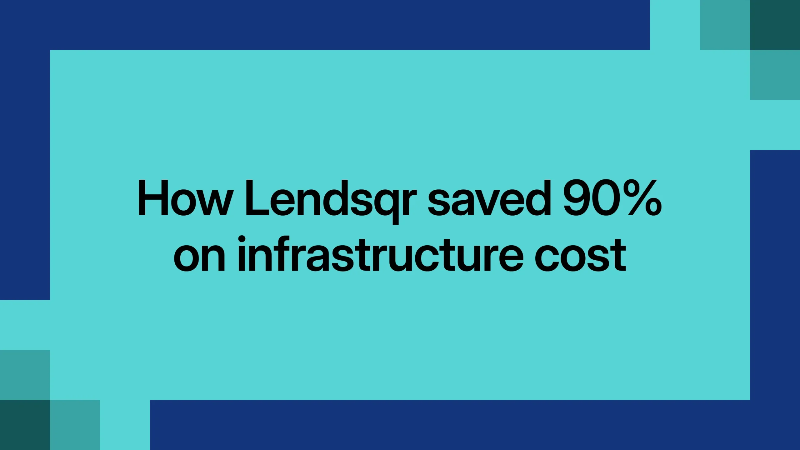 How Lendsqr saved 90% on infrastructure cost