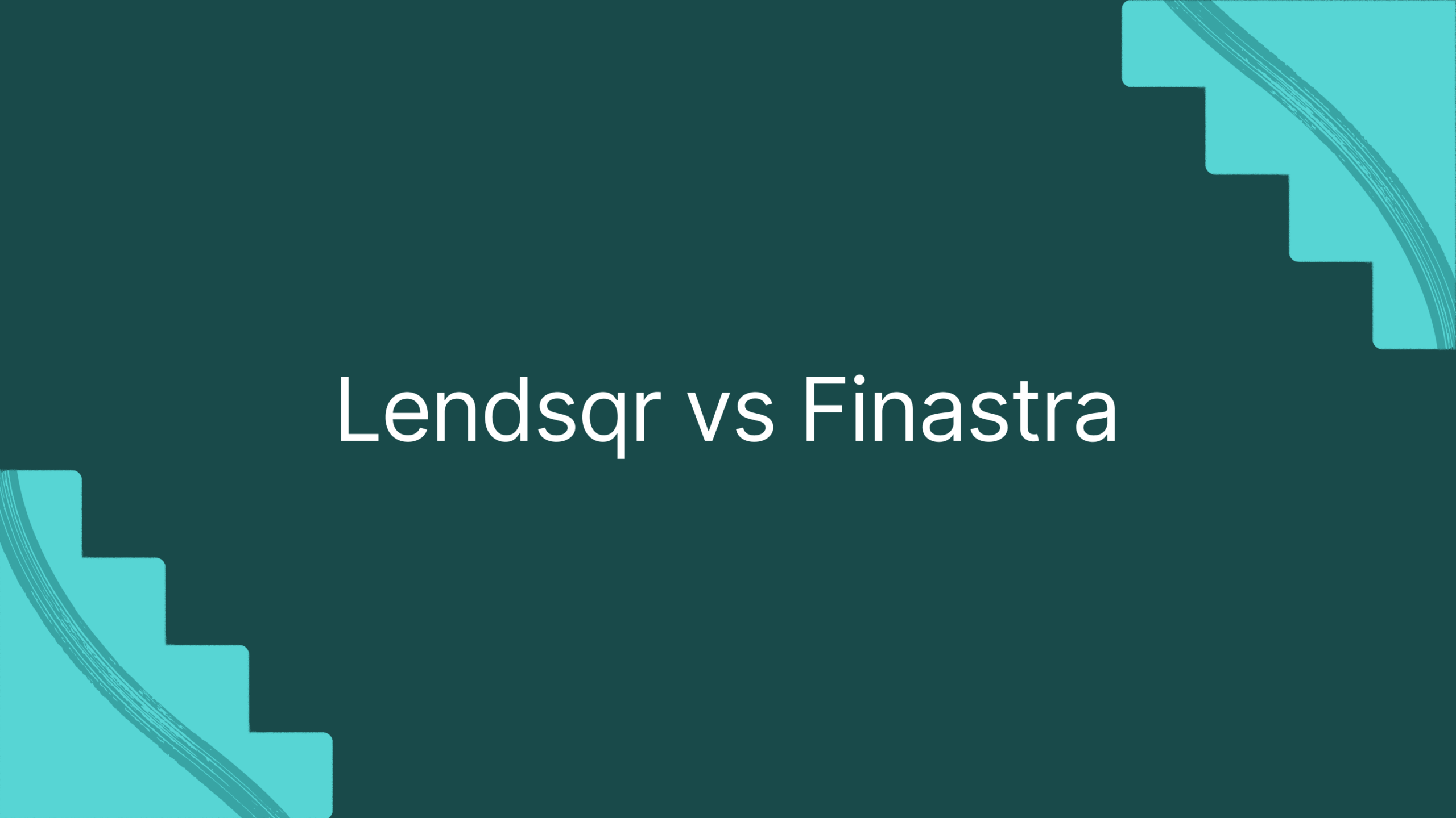 Lendsqr vs Finastra